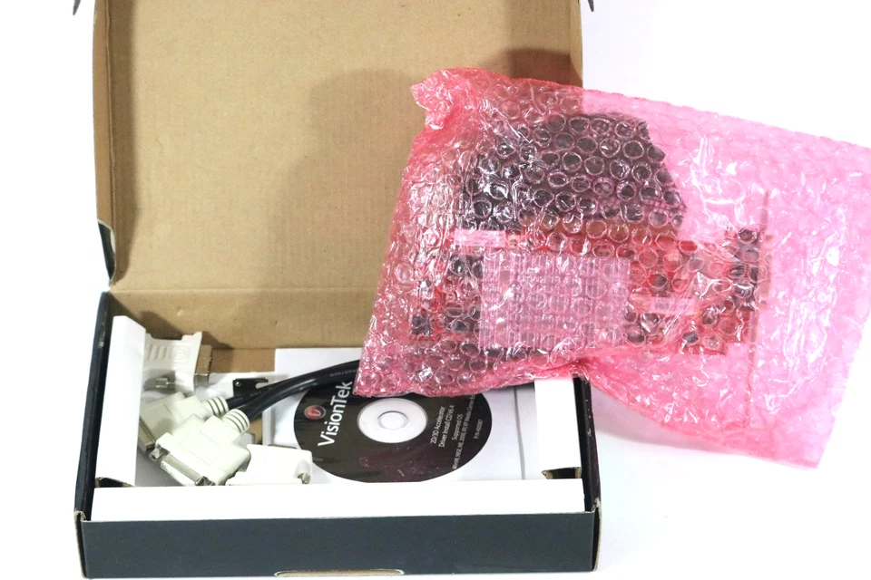 ATI VISIONTEK Radeon 9250 Graphics Card PCI 128MB VGA DVI-I *NEW Open Box - Image 4 of 4