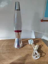 MATHMOS ASTRO BABY LAVA LAMP RED CLEAR