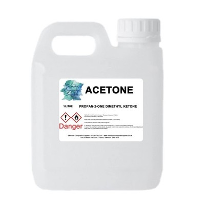 Aceton - Nagellackentferner - Lösungsmittel & Entfetter - 1 Liter 1 l (1er Pack) 