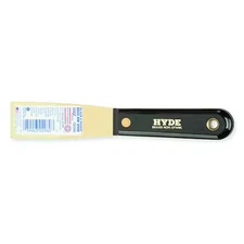 Hyde 02080 Putty Knife,Stiff,1-1/4",Brass