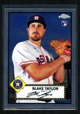 2021 Topps Chrome Platinum Anniversary #1324 Blake Taylor Base RC