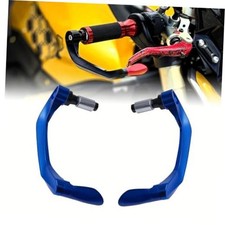 Universal Brake Clutch Lever Guard CNC Aluminum 7/8" 22mm Motorbike All Blue
