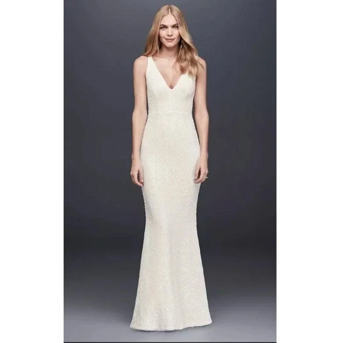 David's Bridal White Dresses for Women for sale | eBay