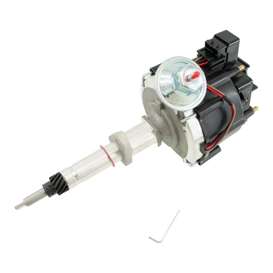 New HEI Distributor 2896516-BLK For Chevy 216/235/261 Straight 6 Foto 3 de 4