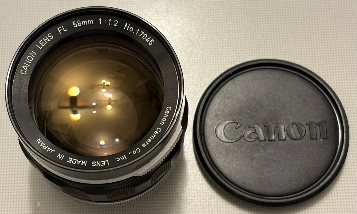 Canon FL f/1.2 Camera Lenses 58mm Focal for sale | eBay