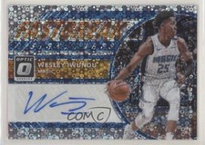 2017-18 Panini Donruss Optic Fast Break Signatures Wesley Iwundu Wes Auto 2p7