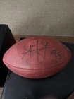 Troy Polamalu Signed Steelers NFL Football #43 Guaranteed Authentic NFL.com