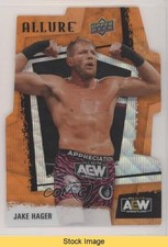 2022 Upper Deck Allure AEW Orange Slice Die-Cut Jake Hager #75 READ 1u6