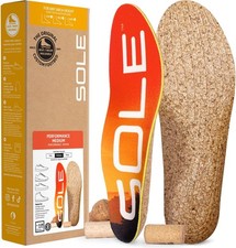 SOLE Performance Medium Shoe Insoles Orthotic Arch Support Inserts 9Men's 11W