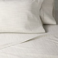 4pc King Micro Stripe Sheet Set Green - Hearth & Hand™ with
