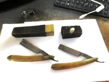 stright razors joseph rodgers & sons twin box and razors.