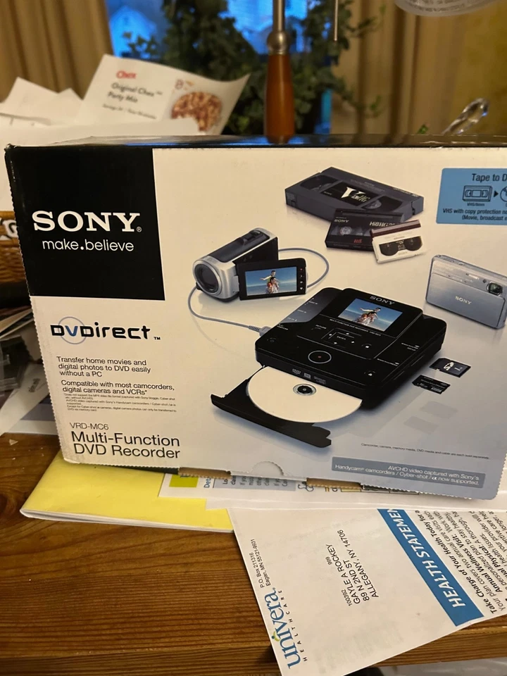 Sony DVDirct Multi Function DVD recorder new never used - Image 4 of 4