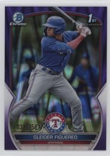 2023 Bowman Chrome Prospects Purple RayWave Refractor /250 Gleider Figuereo 0rz7