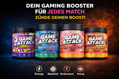   GAME ATTACK  Gaming Booster   6 g Probe  BODY ATTACK 
