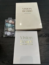 Dream Plan Do Vision Board Kit  For Women by Bold Tuesday+clip Art Book +tape