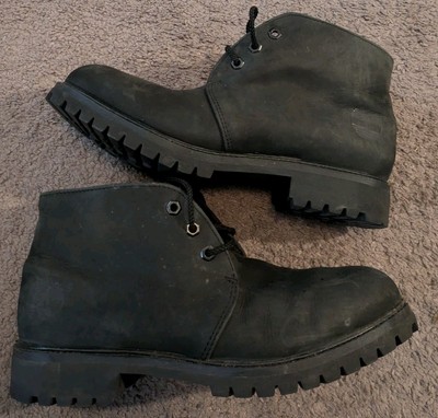 Vintage Timberland Premium Leather Chukka Boots Made in USA Men's Wide 