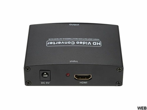 Convertitore video HD da digitale HDMI ad analogico component YPbPr - Foto 4 di 6