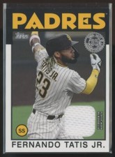 2021 Topps 1986 Baseball 35th Anniversary Relics Fernando Tatis Jr. 2 San Diego