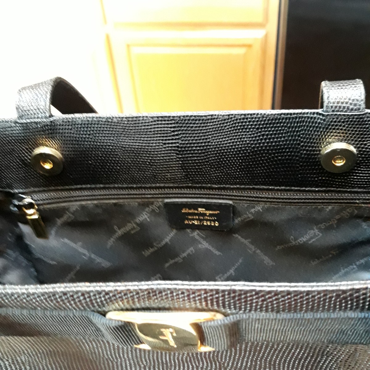 Authentic Vintage Salvatore Ferragamo Vara Tote Shoulder Bag Authentic Vintage Salvatore Ferragamo Vara Tote Shoulder Bag