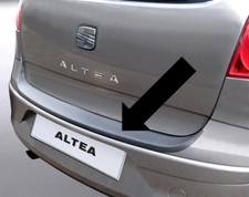 Ladekantenschutz schwarz für Seat Altea Van 5-Türer vor facelift 07.2004-03.2009