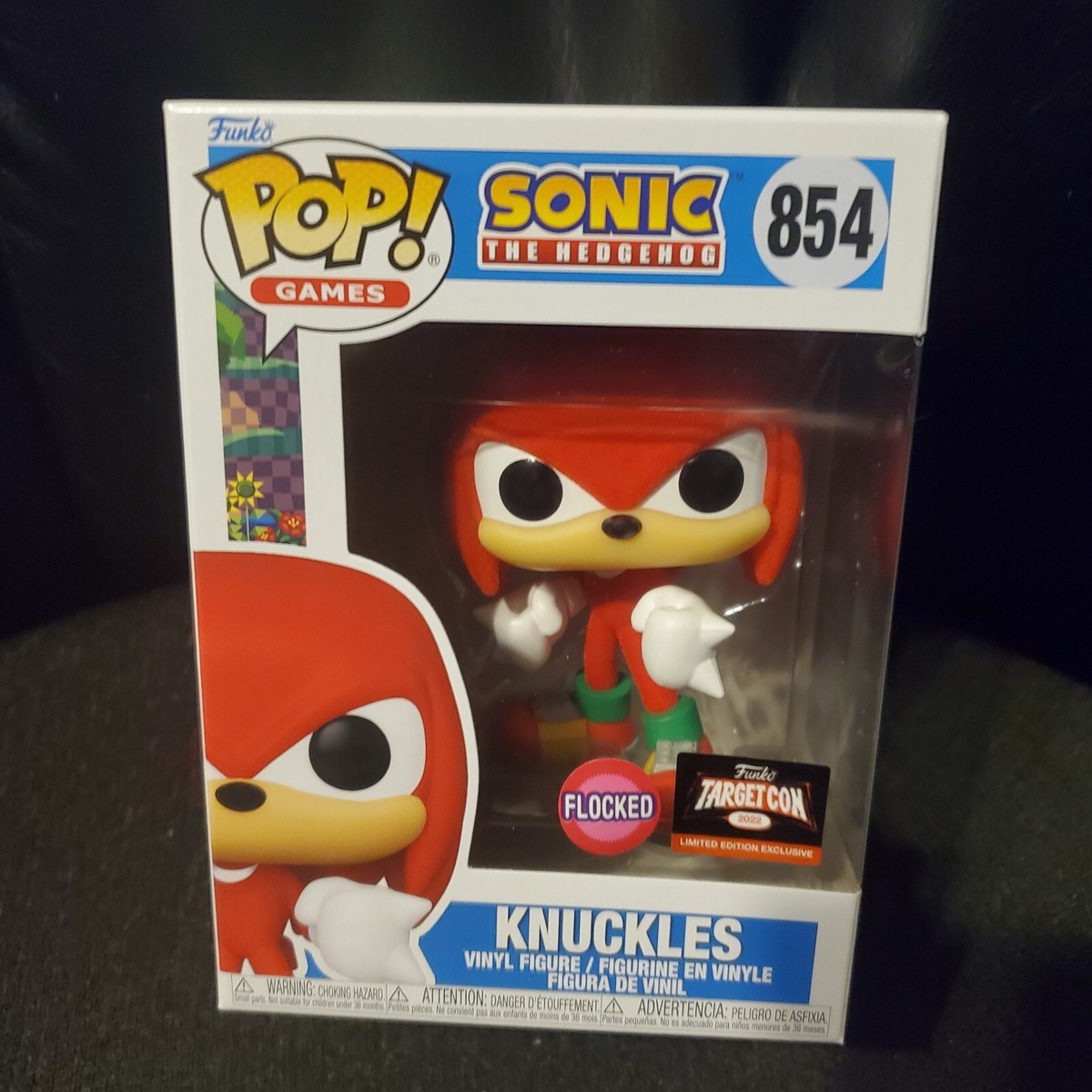 Knuckles Funko POP! VINYL 2024 Target Con Exclusive (Sonic The
