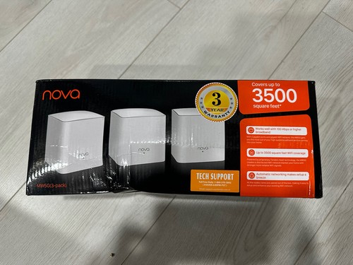 Tenda nova MW5G 3PK AC1200 Whole-home Mesh WiFi System Dual Band ...