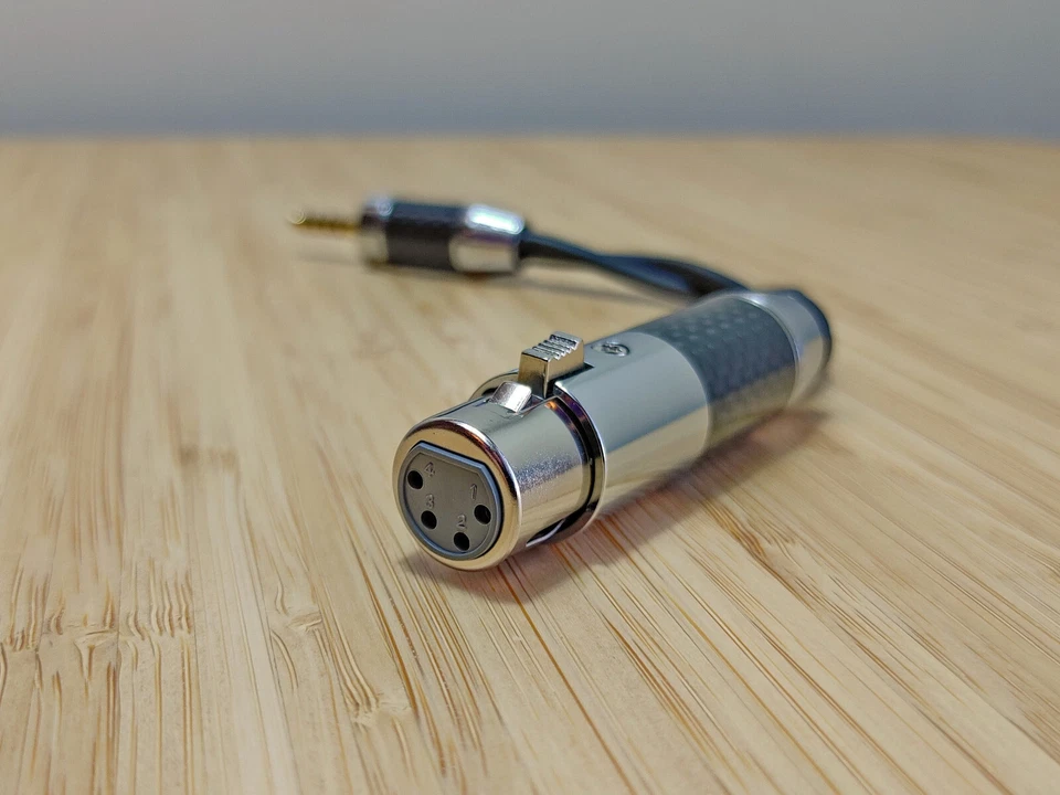 Adaptador de cable de audio equilibrado GSAudioCables 4,4 mm TRRS TRRS a 4 pines XLR hembra Foto 3 de 4