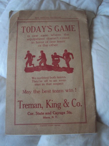 Vintage College Football Program Colgate vs. Cornell October 21 1922 - Picture 8 of 8