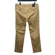 Herren Dressmann Premium Chino Khakihose Größe W42 L32 JNJ238