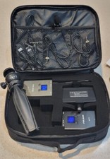 FULAIM MX12 WIRELESS MICROPHONE SYSTEM PROFESSIONAL RECORDING PRO SET  CASE