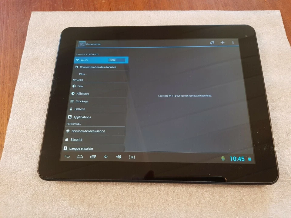 Tablette Tactile 8 Go IT Works TM904 9.7" Quad core à 1.2 GHz Android 4.1.1 - Photo 3/4