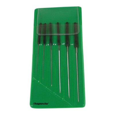 Set 5 Alesatori A Mano Sourcingmap: Diametri 4, 6, 8, 10, 12 Mm - Precisione H8 In Acciaio Al Carbonio A Gambo Dritto - 4