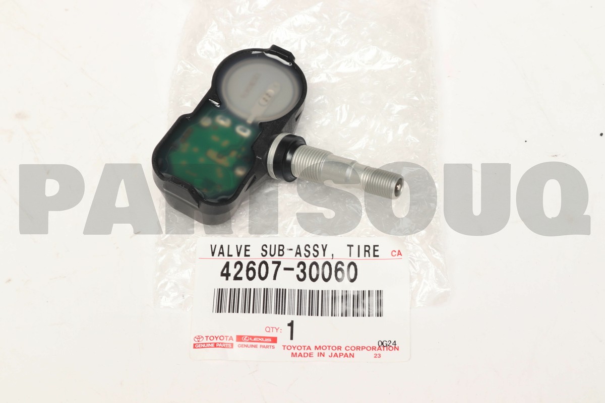 4260730060 Genuine Toyota VALVE SUB-ASSY, TIRE PRESSURE MONITOR