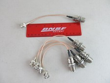 QTY 5 N Female to BNC MALE Coaxial RF Pigtail Cable 5" Long