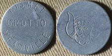 Token : Grotto Kismet Meadville 20 mm, AL IRTM1573