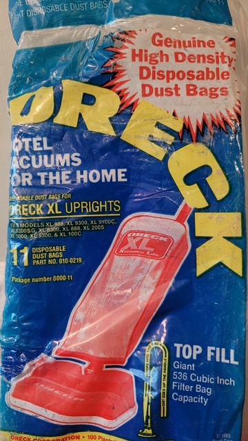 Oreck XL Upright Disposable Dust Bags 