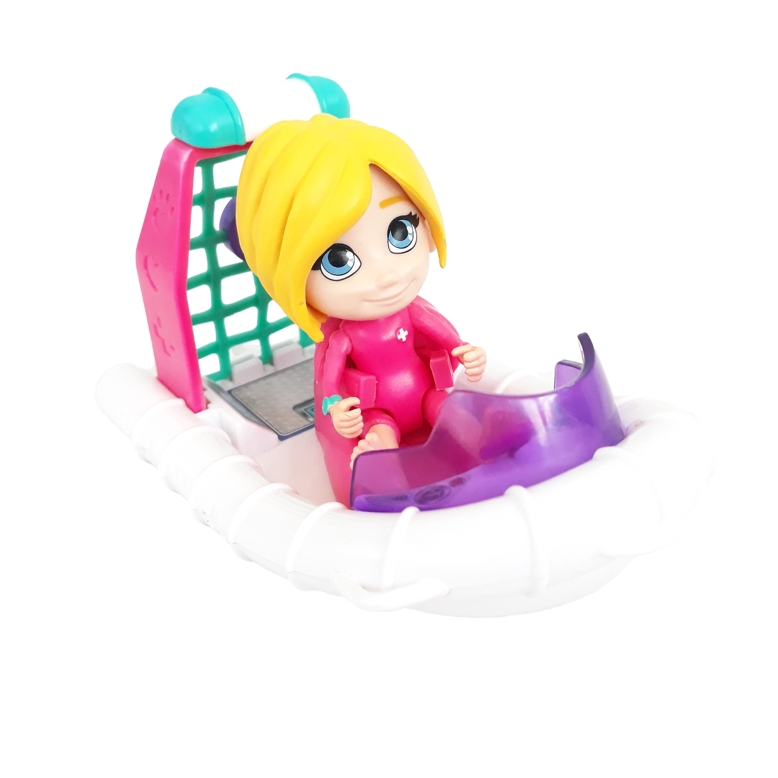 Vet Squad Reef Rescue Playset – Emily Figure with Boat Vehicle