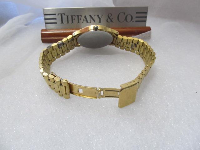 Tiffany & Co. Portfolio 18K Gold Electroplated 10MOC Swiss Unisex
