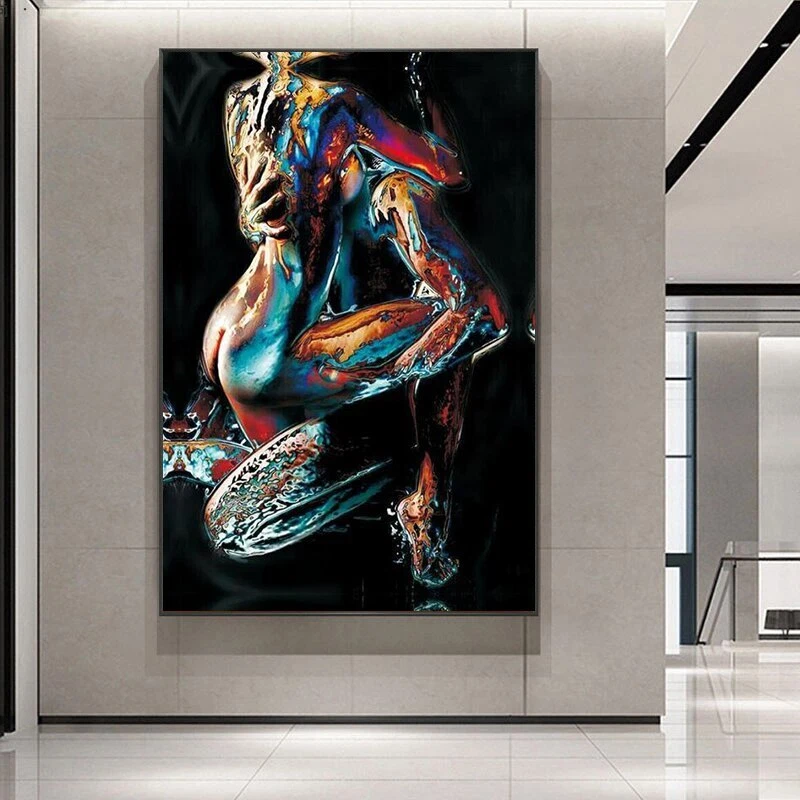 Abstract Canvas Paintings Modern Graffiti Lover Sexy Women & Men Canvas Wall Art Abstract Canvas Paintings Modern Graffiti Lover Sexy Women & Men Canvas Wall Art