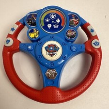 Paw Patrol Rev N' Roll Vibrating MP3 Smart Steering Wheel Lights  Sound eKids