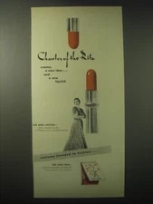 1948 Charles of the Ritz Lipstick Ad - Charles of the Ritz creates a new idea