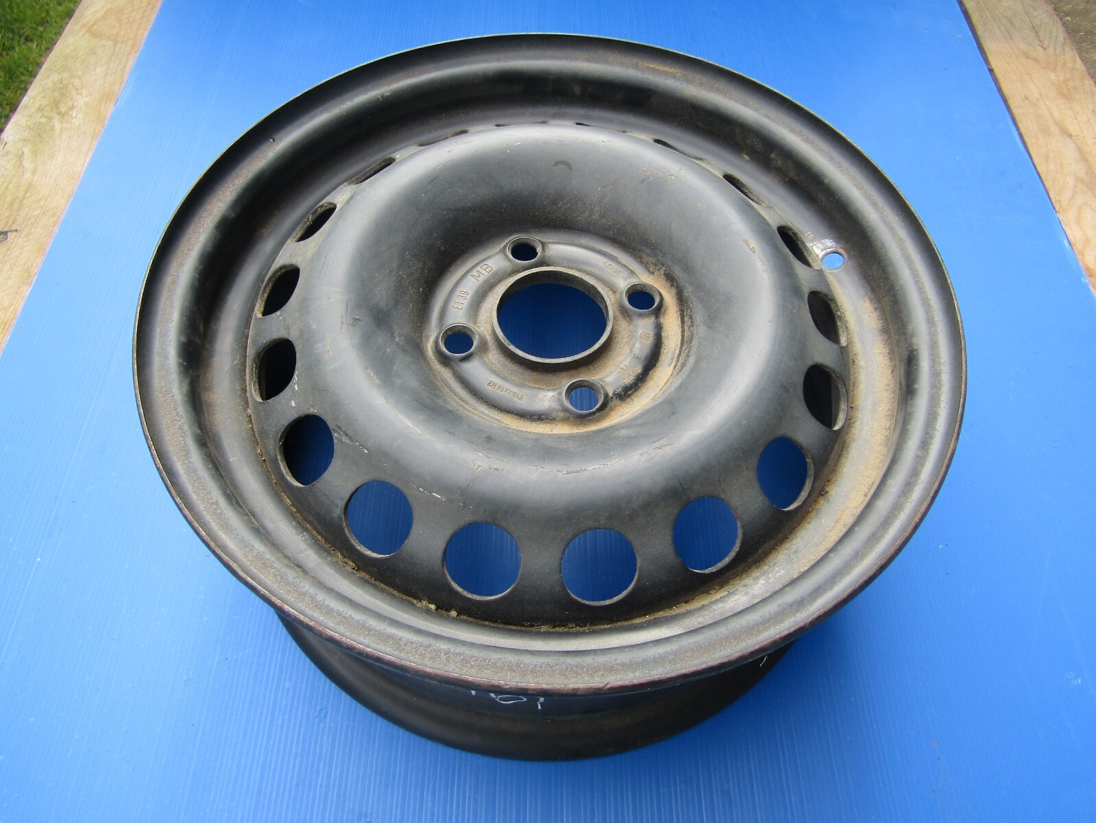 Jante tôle 5.50Jx14H2 KPZ pour Opel Vectra B 1.6i 1.8i et 1.7TD 1995-1998
