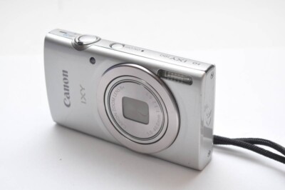 Canon Compact Digital Camera only IXY 180 Silver Optical 8x Zoom