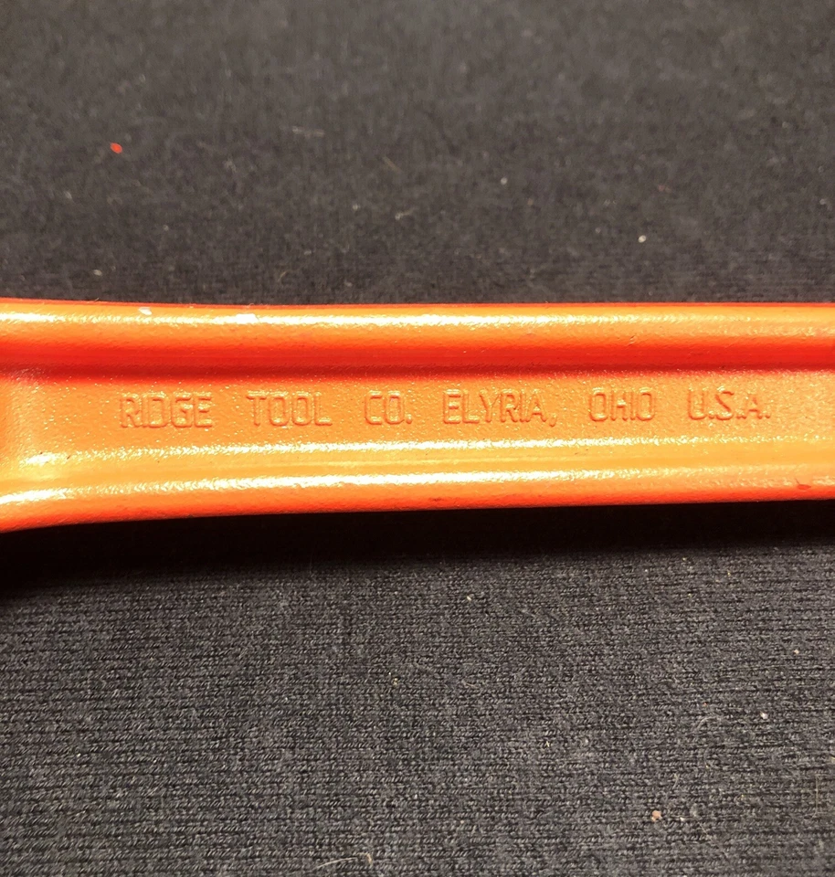 Ridgid No. 2 Strap Wrench 15-1/2" Strap No. 2 12” Handle USA 🇺🇸 Excellent! - Image 4 of 4