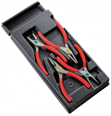 FACOM Modul mit 4 Zangen für Sicherungsringe MOD.PC