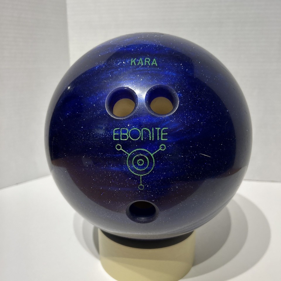 10 lb 4oz. Ebonite Magnum Gyro Bowling Ball MultiColor Galaxy Swirl