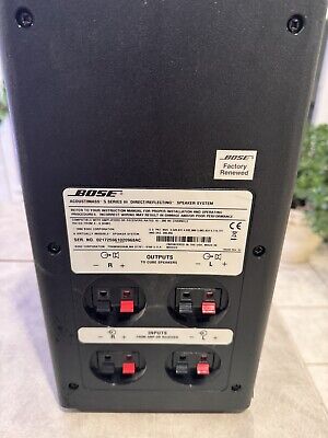 Bose Acoustimass 5 Series III Powered Speaker System Black Bose Acoustimass 5 Series III Powered Speaker System Black
