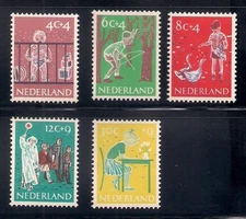 Netherlands  1959  Sc # B336-40  MNH  (41833)