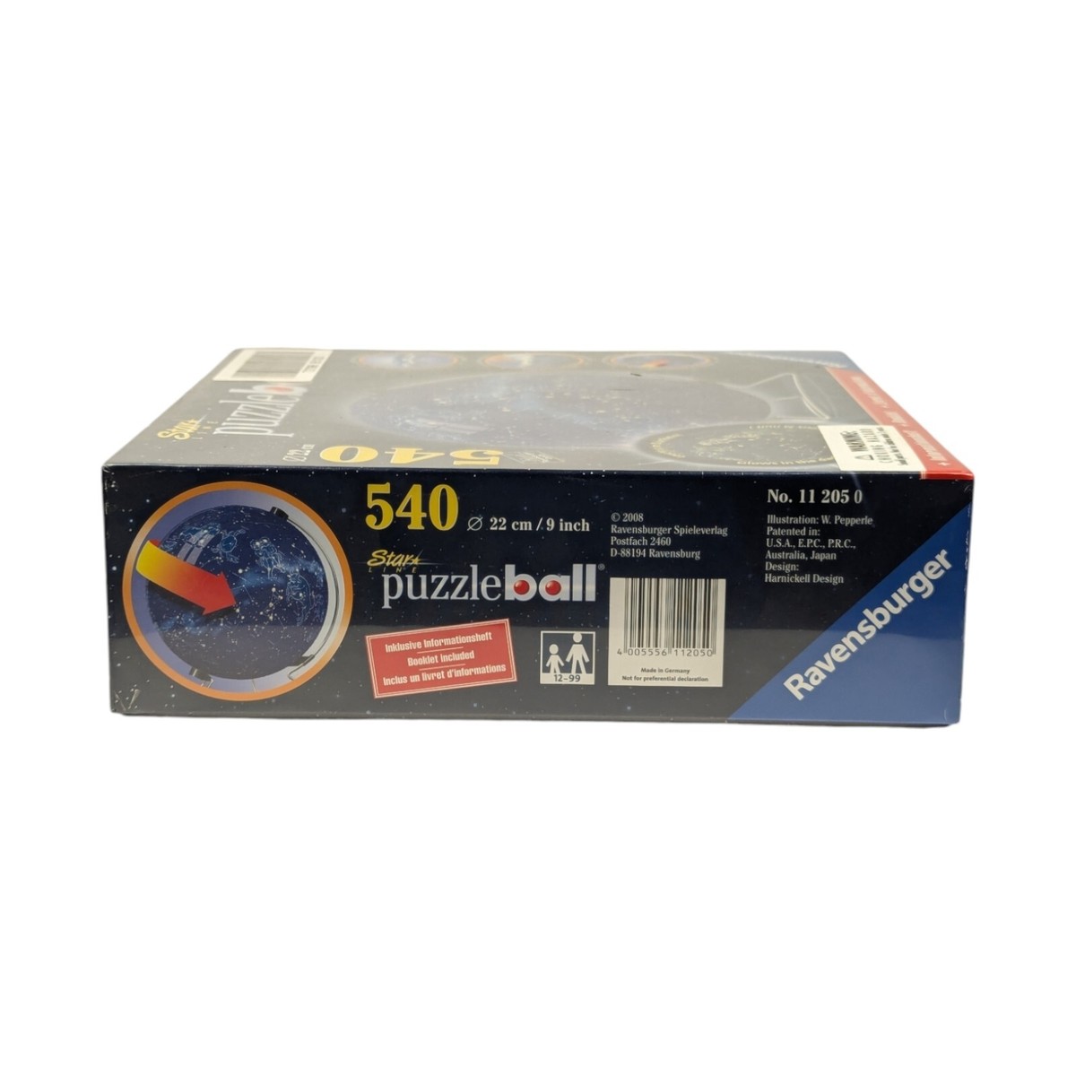 Ravensburger XXL Kinder globe (Engels) - 3D Puzzel - 180 stukjes Ravensburger XXL Kinder globe (Engels) - 3D Puzzel - 180 stukjes