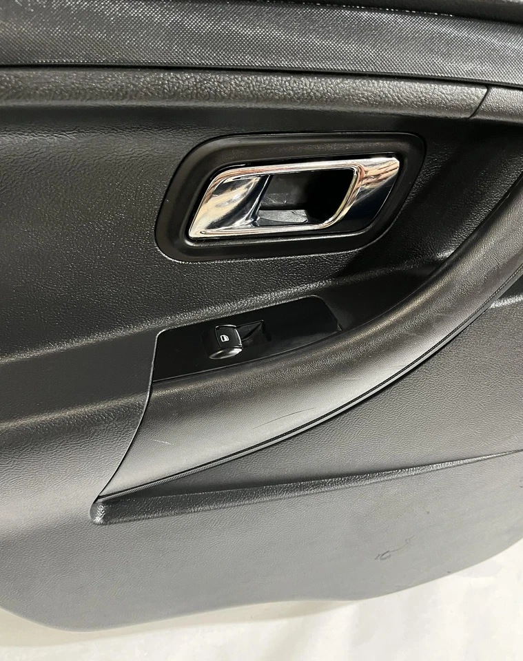 2013-2019 Ford Taurus Rear Driver LH Door Panel Police Interceptor Sedan Charcoa Foto 4 de 4